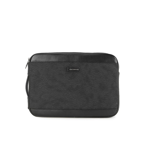 Almond Laptop Sleeve  In Black