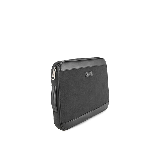 Almond Laptop Sleeve  In Black