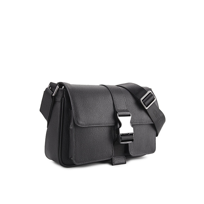 Obermain Tas Pria Bobby Messenger Bag-L In Black
