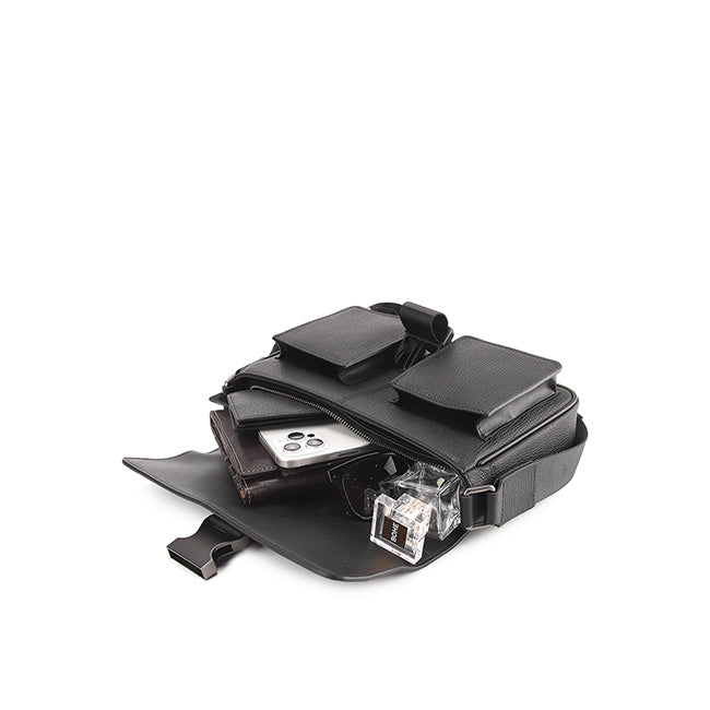 Obermain Tas Pria Bobby Messenger Bag-L In Black