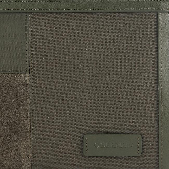 Obermain Tas Pria Laron Clutch In Olive