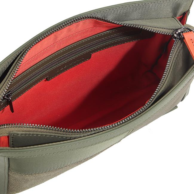 Obermain Tas Pria Laron Clutch In Olive