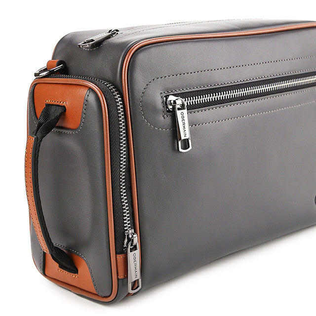 Obermain Tas Pria Lay Crossbody Bag-L In Grey
