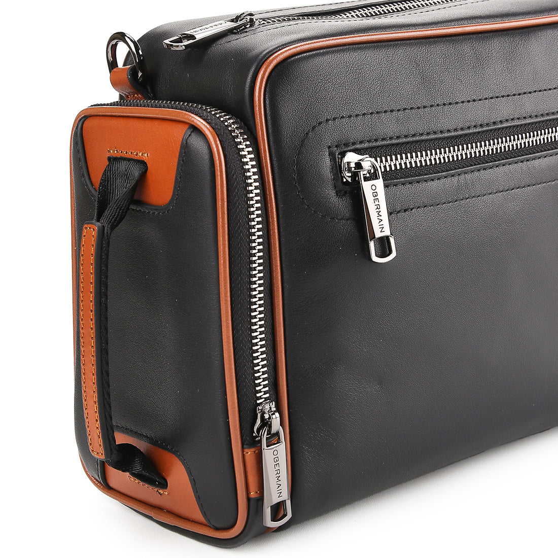 Obermain Tas Pria Lay Crossbody Bag-L In Black