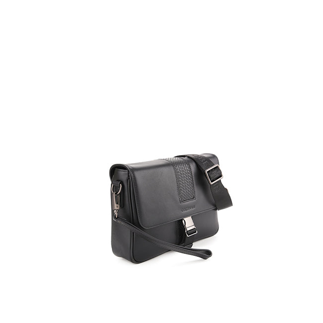 Obermain Tas Pria Larry Clutch-L In Black