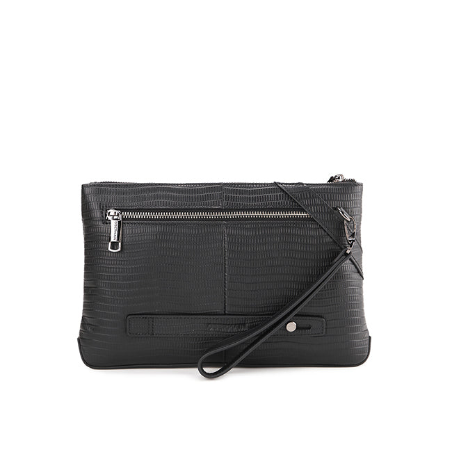 Obermain Tas Pria Jacob Clutch-L In Black