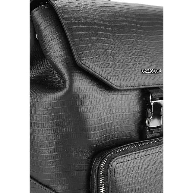 Obermain Tas Pria Jacob Backpack-L In Black