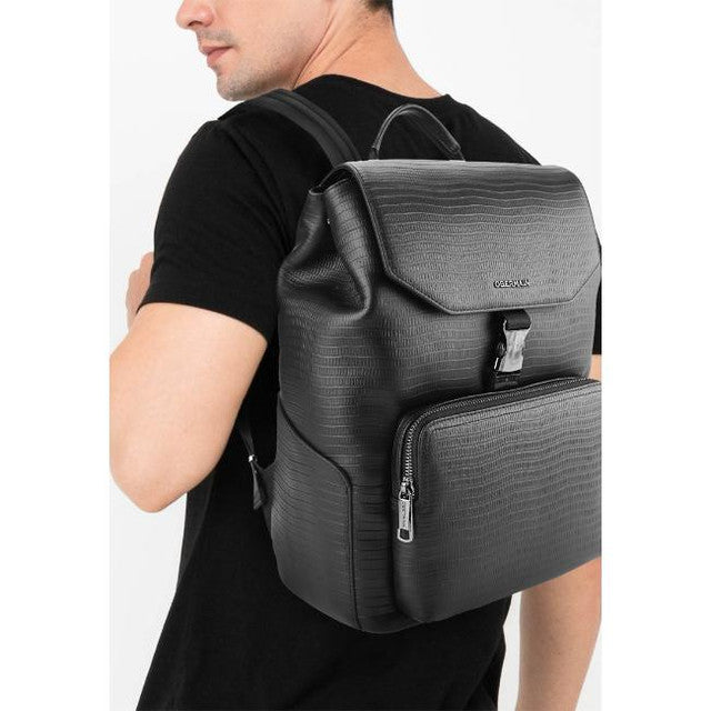 Obermain Tas Pria Jacob Backpack-L In Black