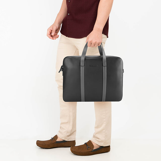 Obermain Tas Pria Jarel Document Bag-L In Black