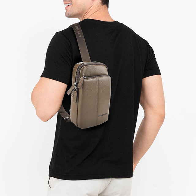 Jordan Chest Bag-L In Khaki
