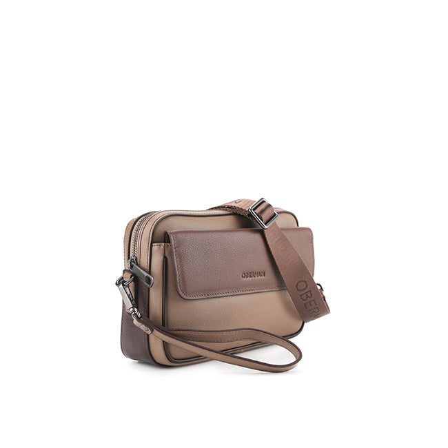 Obermain Tas Pria Justin Clutch-L In Beige
