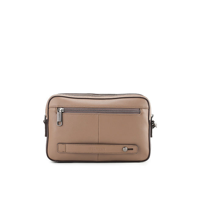 Obermain Tas Pria Justin Clutch-L In Beige