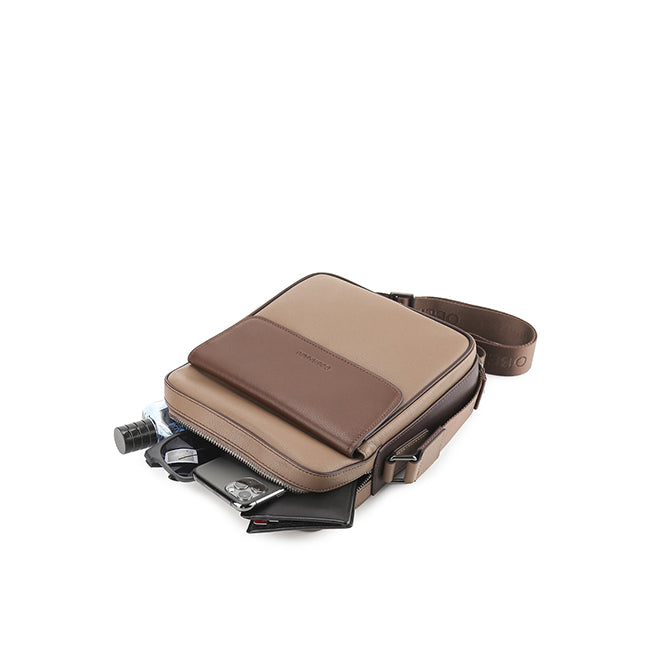 Obermain Tas Pria Justin Sling Bag-L In Beige