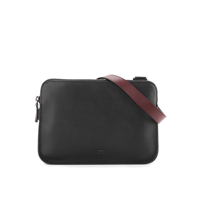 Obermain Tas Pria Jiro Crossbody Bag-L In Black