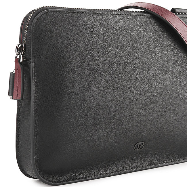 Obermain Tas Pria Jiro Crossbody Bag-L In Black