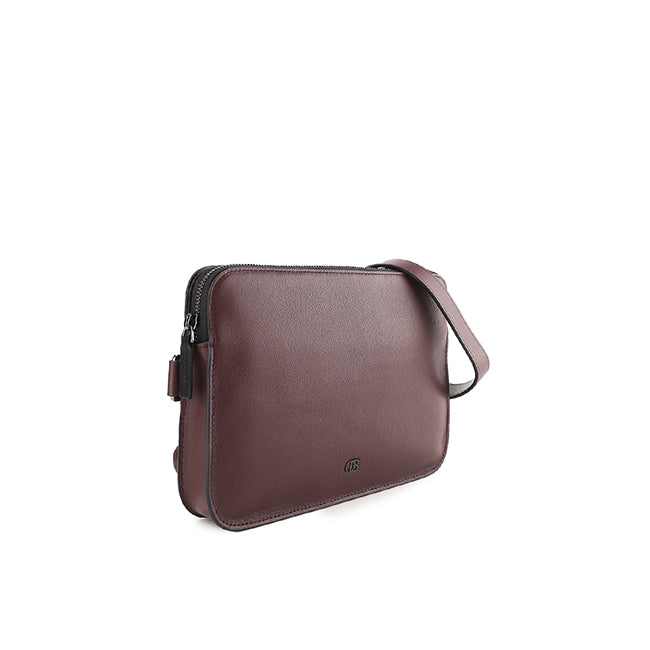Obermain Tas Pria Jiro Crossbody Bag-L In Maroon