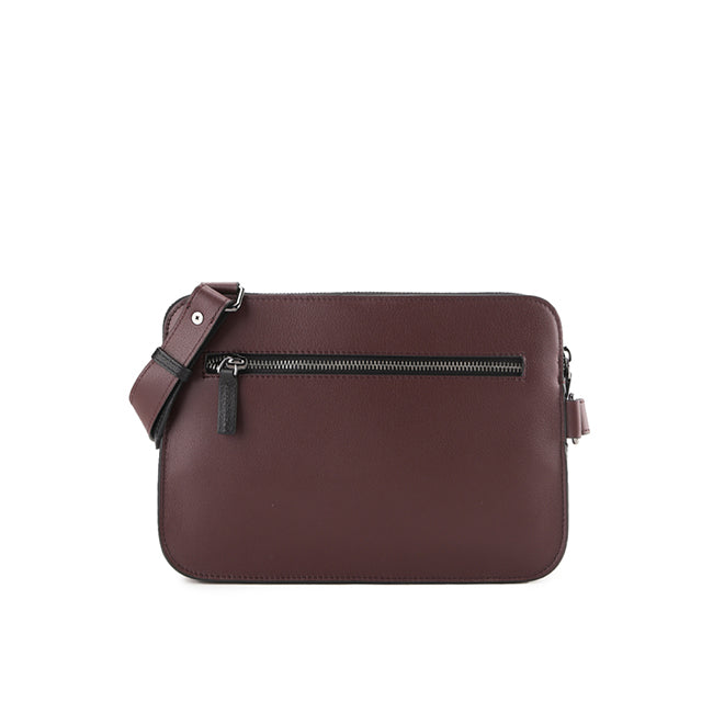 Obermain Tas Pria Jiro Crossbody Bag-L In Maroon