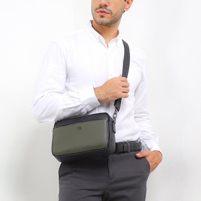 Obermain Tas Pria Kelton Clutch-L In Black