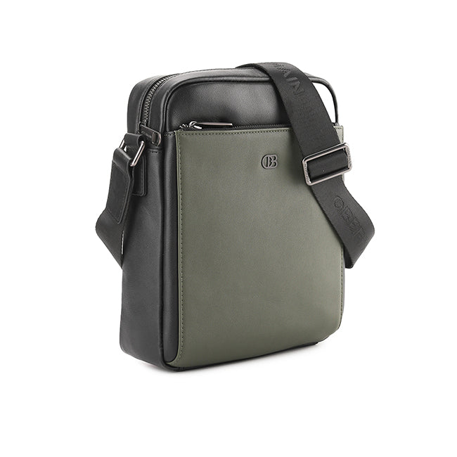 Obermain Tas Pria Kelton Sling Bag-L In Black