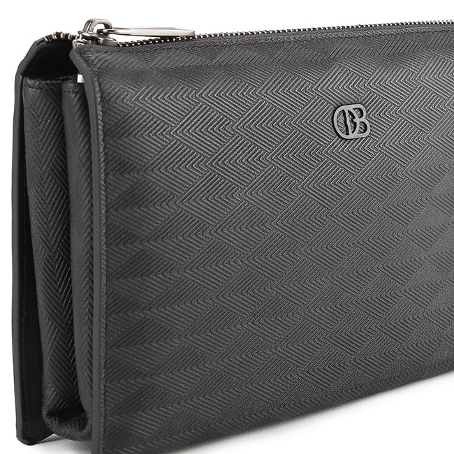Obermain Tas Pria Kim Clutch-L In Black