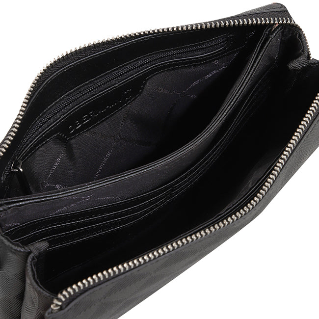 Obermain Tas Pria Kim Clutch-L In Black