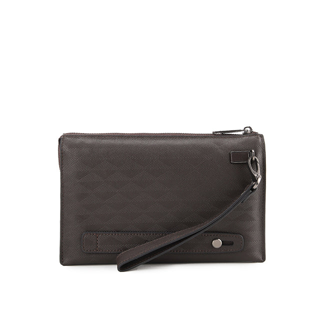 Obermain Tas Pria Kim Clutch-L In Brown