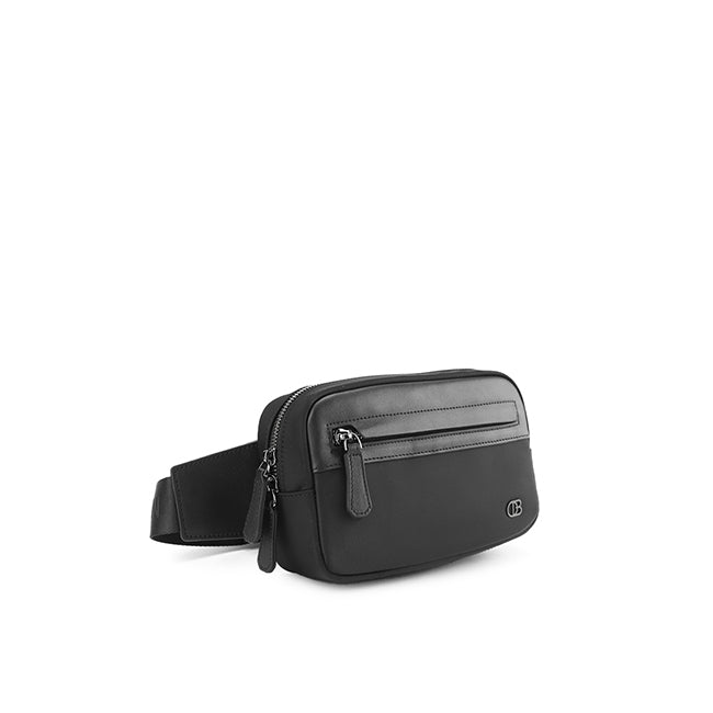 Obermain Tas Pria Lake Waist Bag In Black