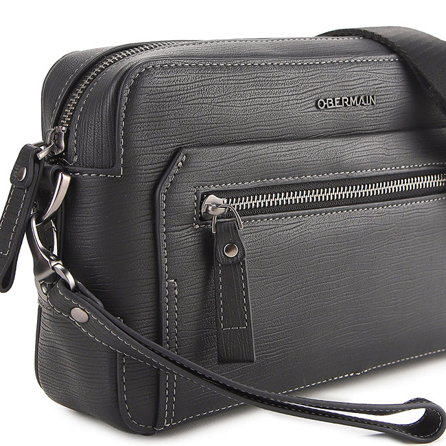 Obermain Tas Pria Rio Clutch-L In Black