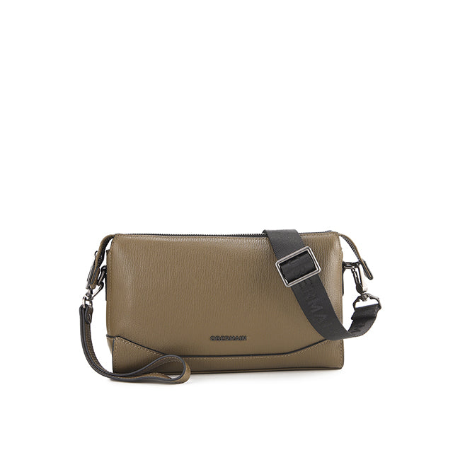Obermain Tas Pria River Clutch-L In Khaki