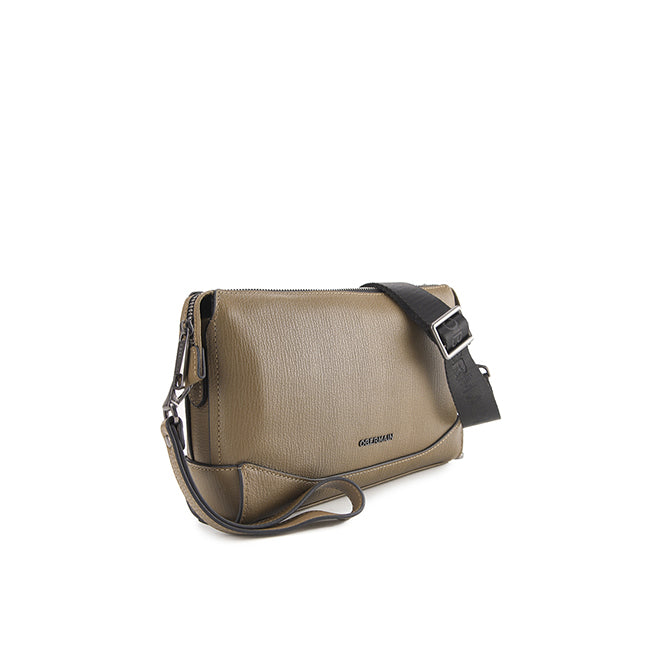 Obermain Tas Pria River Clutch-L In Khaki