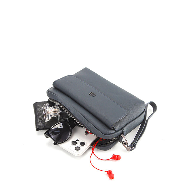 Obermain Tas Pria Rico Clutch-L In Navy