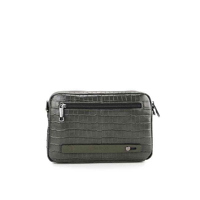 Obermain Tas Pria Romeo Clutch-L In Green