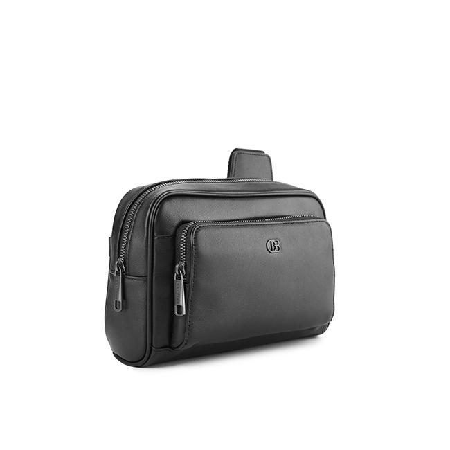 Obermain Tas Pria Roy Crossbody Bag-L In Black