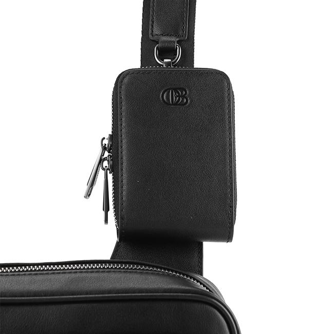 Obermain Tas Pria Roy Crossbody Bag-L In Black
