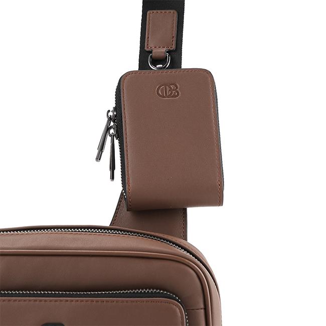 Obermain Tas Pria Roy Crossbody Bag-L In Tan