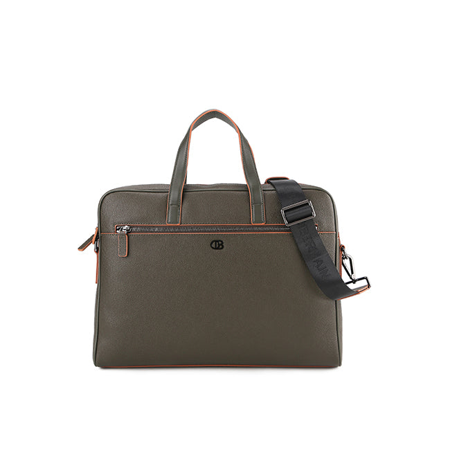 Ronan Document Bag-L In Olive