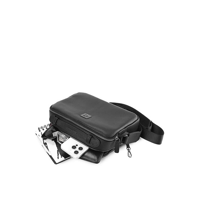 Obermain Tas Pria Sander Messenger Bag-L In Black