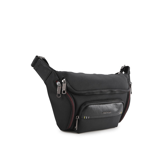 Roman Waist Bag In Black