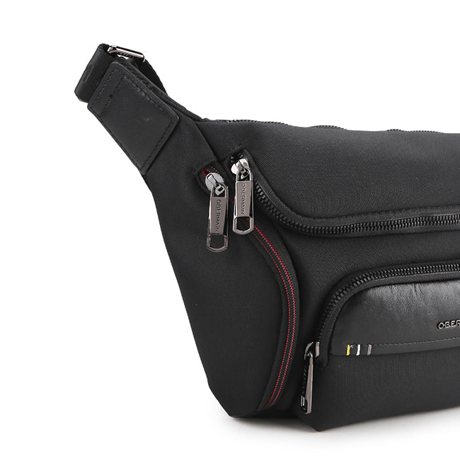 Roman Waist Bag In Black