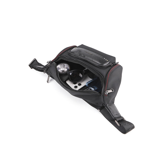 Roman Waist Bag In Black