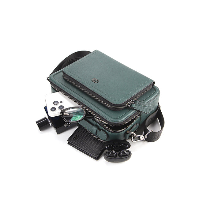 Sunny Messenger Bag-L In Green