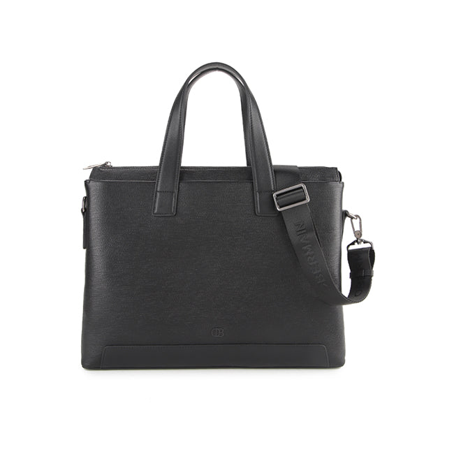 Spencer Document Bag-L In Black