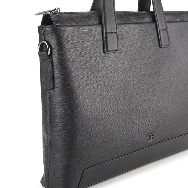 Spencer Document Bag-L In Black
