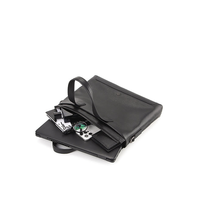 Spencer Document Bag-L In Black