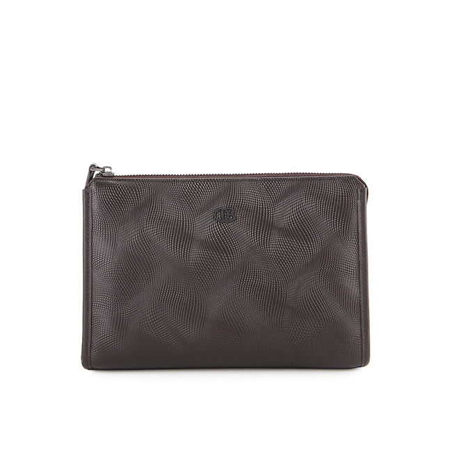 Scott Clutch-L In Dark Brown