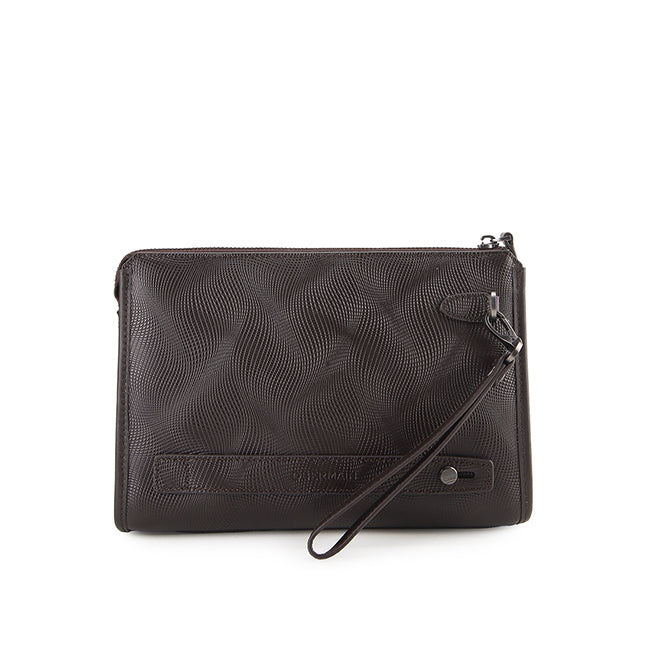 Scott Clutch-L In Dark Brown