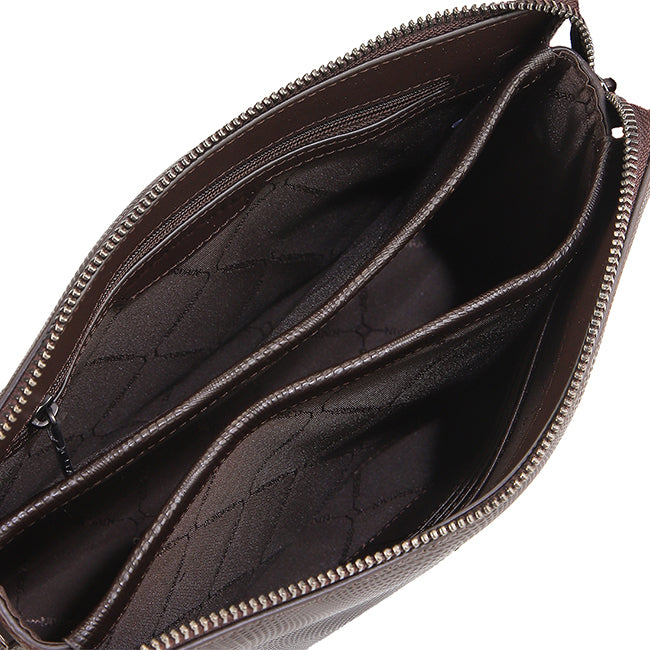 Scott Clutch-L In Dark Brown