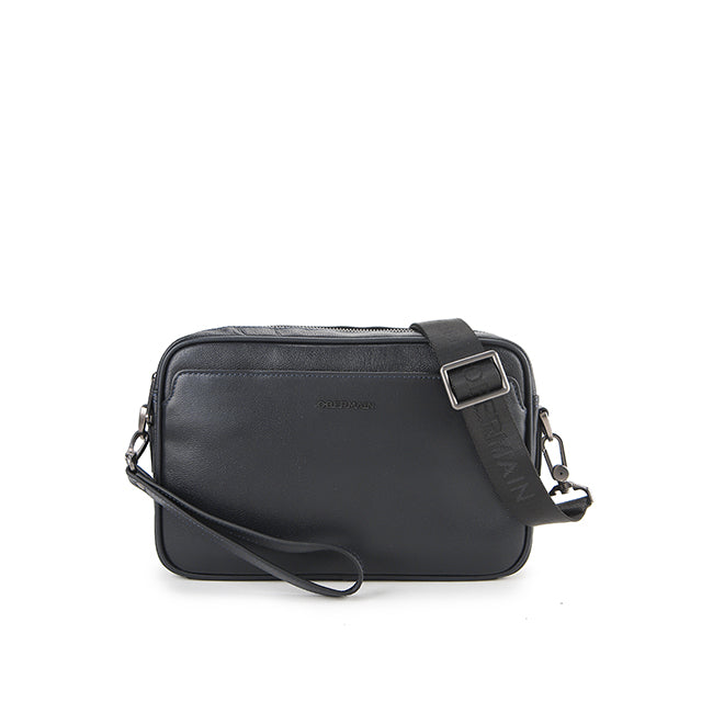 Stone Clutch-L In Navy