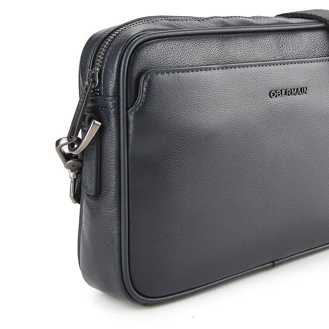 Stone Clutch-L In Navy