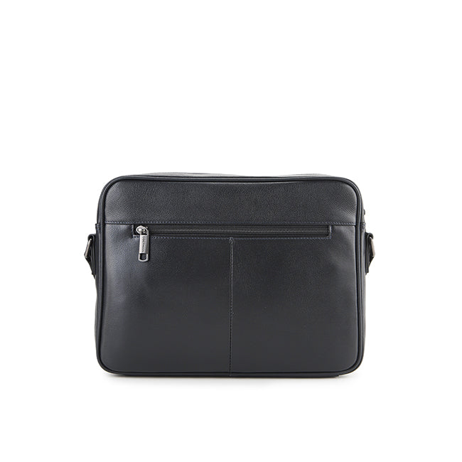 Stone Messenger Bag-L In Navy